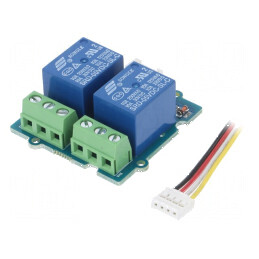 Modul Releu Grove 5VDC 2 canale 10A | Electronic-mag.ro | Componente Electronice