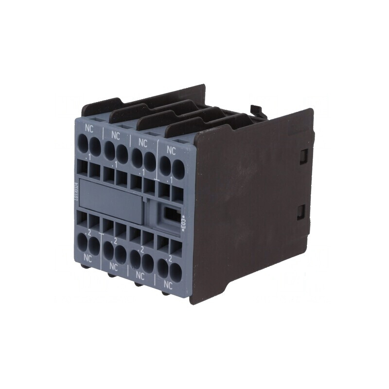 Contacte auxiliare Serie: 3RT20 Dimensiune: S0,S00,S2 frontală | Electronic-mag.ro | Componente Electronice