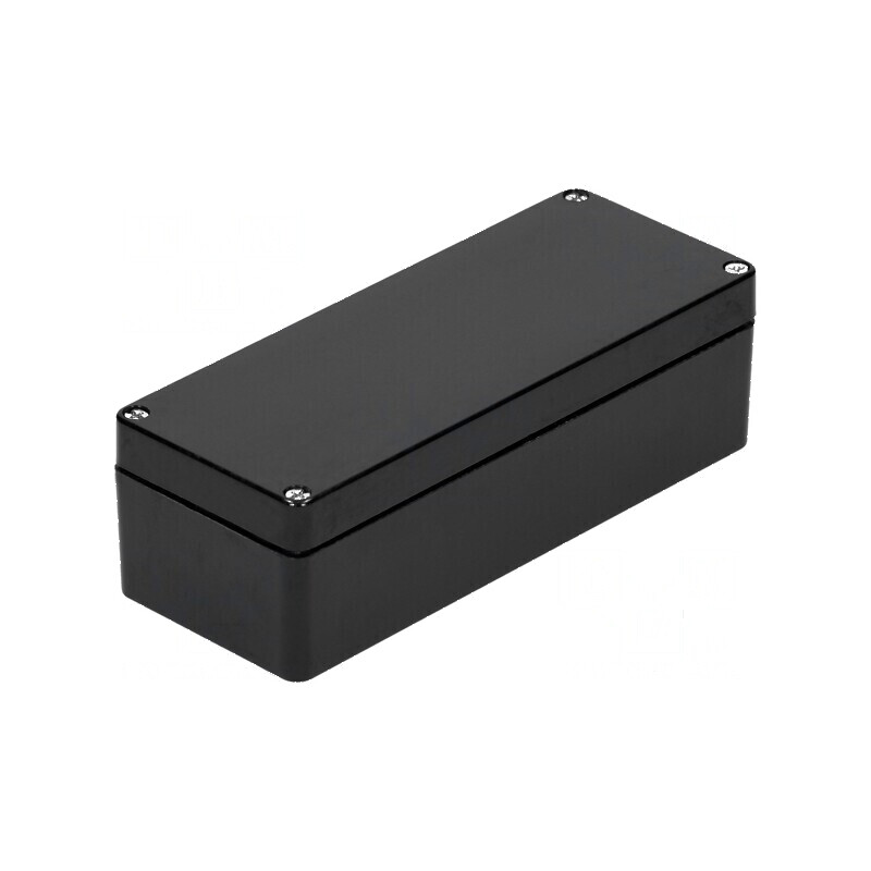 Carcasă universală neagră din poliester - dimensiuni universale | Electronic-mag.ro | Componente Electronice