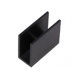 Radiator extrudat negru 35x15x30 mm | Electronic-mag.ro | Componente Electronice
