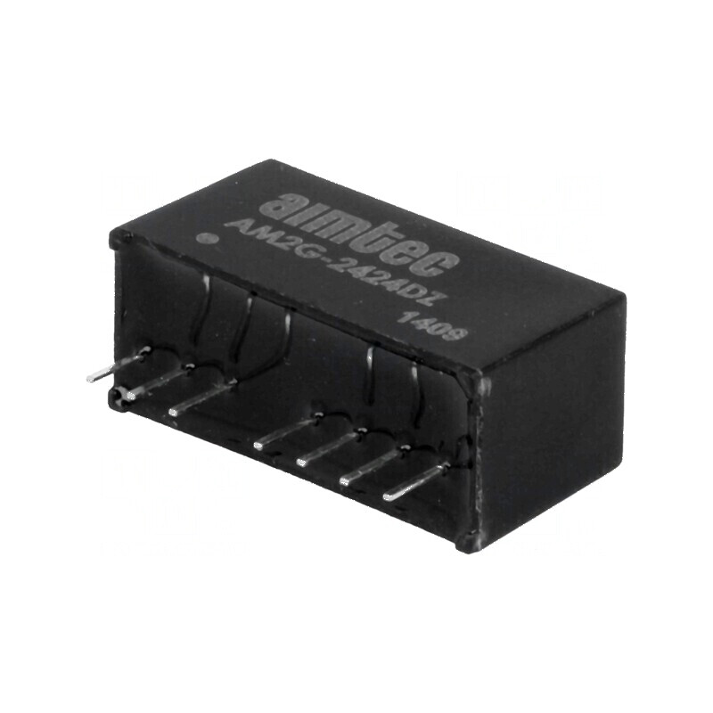 Convertor DC/DC 2W 18-36V la 24VDC si -24VDC SIP8 | Electronic-mag.ro | Componente Electronice