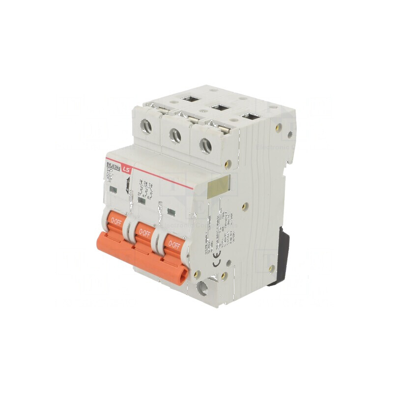 Întrerupător de supracurent 230/400VAC Inom: 20A Poli: 3 6kA | Electronic-mag.ro | Componente Electronice