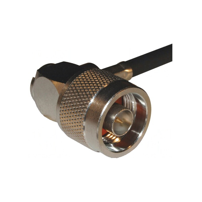 Conector N mufă tată în unghi 90° PTFE | Electronic-mag.ro | Componente Electronice