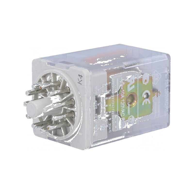 Releu electromagnet 3PDT 24VAC 20A | Electronic-mag.ro | Componente Electronice
