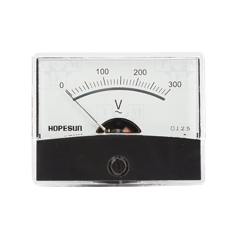 Voltmetru pe panou compact | Electronic-mag.ro | Componente Electronice
