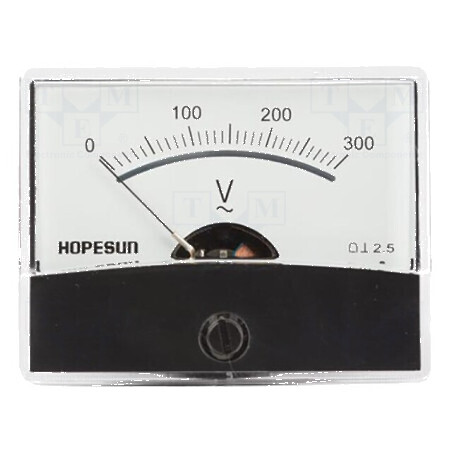 Voltmetru pe panou compact | Electronic-mag.ro | Componente Electronice