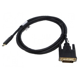 Cablu-adaptor USB 3.1 DVI-D la USB C | Electronic-mag.ro | Componente Electronice