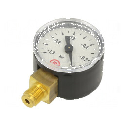 Vacuumetru 40mm pentru lichide neagresive și gaze inerte | Electronic-mag.ro | Componente Electronice