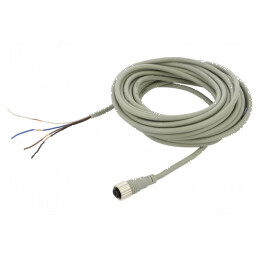 Cablu de conectare cu mufă CI de 4 pini - gri | Electronic-mag.ro | Componente Electronice