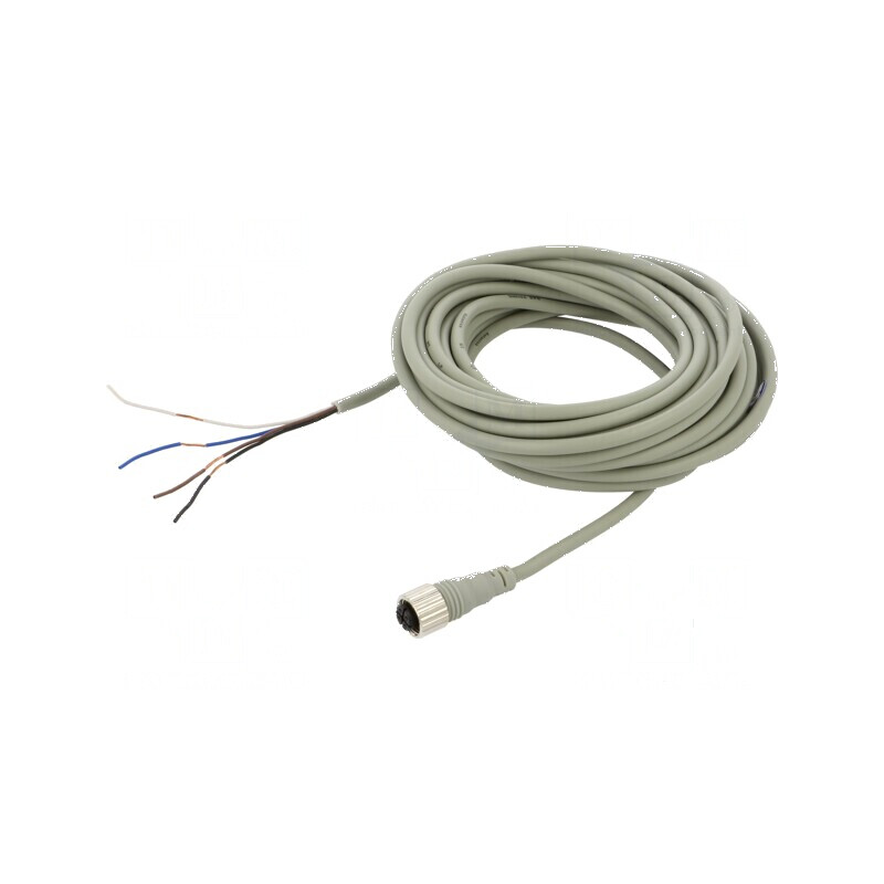 Cablu de conectare cu mufă CI de 4 pini - gri | Electronic-mag.ro | Componente Electronice