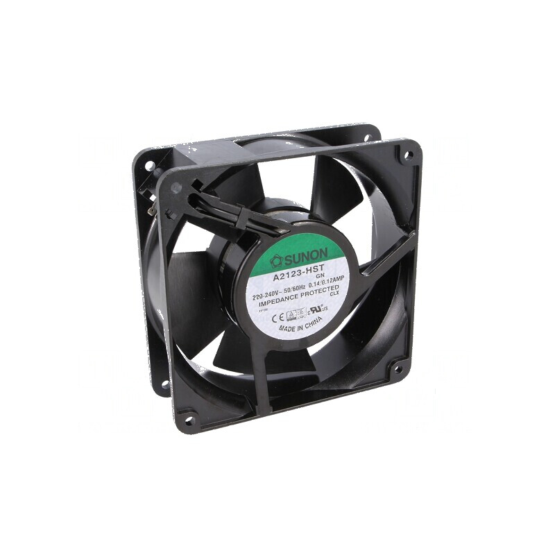 Ventilator Axial 120mm 230VAC 165m3/h 44dBA | Electronic-mag.ro | Componente Electronice
