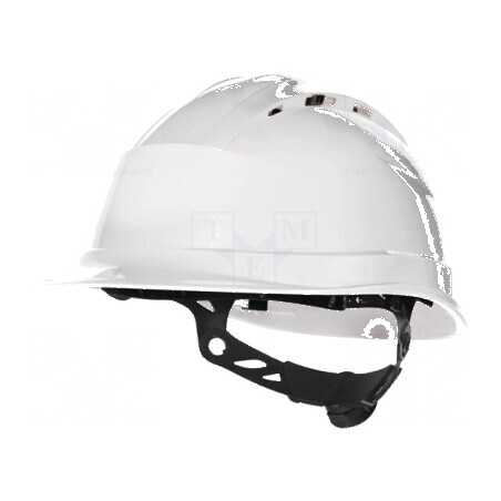 Cască de protecţie reglabilă albă | Electronic-mag.ro | Componente Electronice