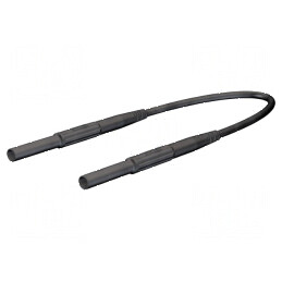 Cablu de măsurare 10A mufă banană 4mm - Set de două bucati | Electronic-mag.ro | Componente Electronice