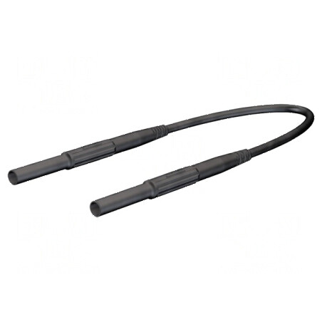 Cablu de măsurare 10A mufă banană 4mm - Set de două bucati | Electronic-mag.ro | Componente Electronice