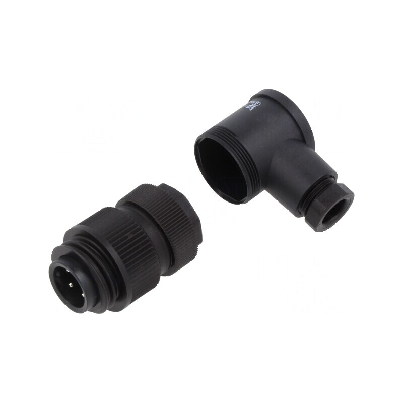 Conector circular cu 4 pini 400V | Electronic-mag.ro | Componente Electronice