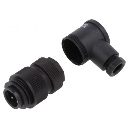 Conector circular cu 4 pini 400V | Electronic-mag.ro | Componente Electronice