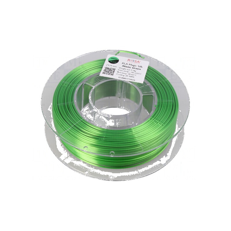Filament PLA Silk Green 1,75mm 300g | Electronic-mag.ro | Componente Electronice