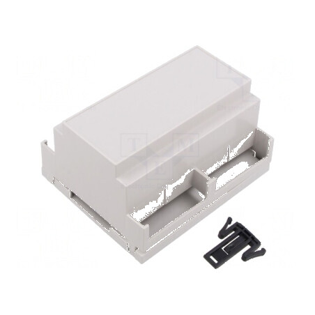 Carcasă pentru şină DIN 90mm x 106mm x 58mm - PPO Nr. 6 | Electronic-mag.ro | Componente Electronice