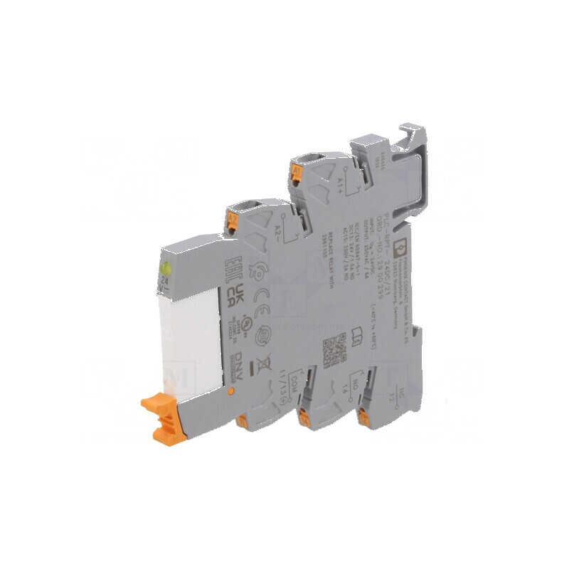 Releu SPDT cu bobină de 24VDC 6A 6A/250VAC 6A/30VDC | Electronic-mag.ro | Componente Electronice