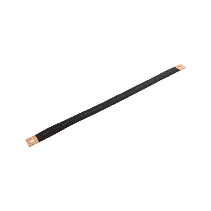 Bandă de împământare izolată 25mm2 Ø1: 9mm Ø2: 9mm - Bandă de împământare izolată Ø1: 9mm Ø2: 9mm | Electronic-mag.ro | Componente Electronice