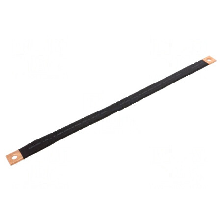 Bandă de împământare izolată 25mm2 Ø1: 9mm Ø2: 9mm - Bandă de împământare izolată Ø1: 9mm Ø2: 9mm | Electronic-mag.ro | Componente Electronice