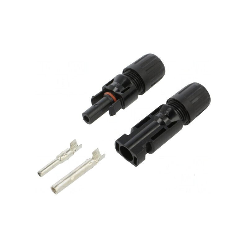 Conector solar tată mamă drept 4-6mm2: Set de Conectori Solari Universali | Electronic-mag.ro | Componente Electronice