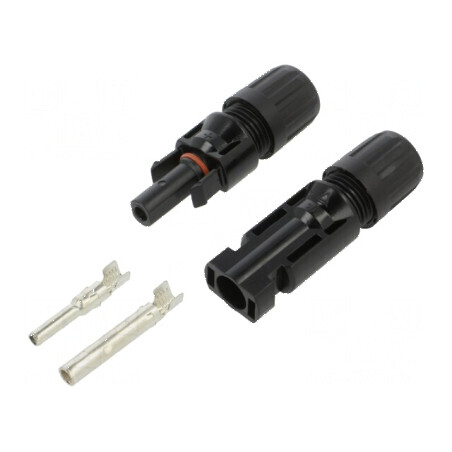 Conector solar tată mamă drept 4-6mm2: Set de Conectori Solari Universali | Electronic-mag.ro | Componente Electronice