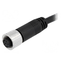 Conector M12 mufă PIN 8 mamă A-DeviceNet / CANopen 1m | Electronic-mag.ro | Componente Electronice