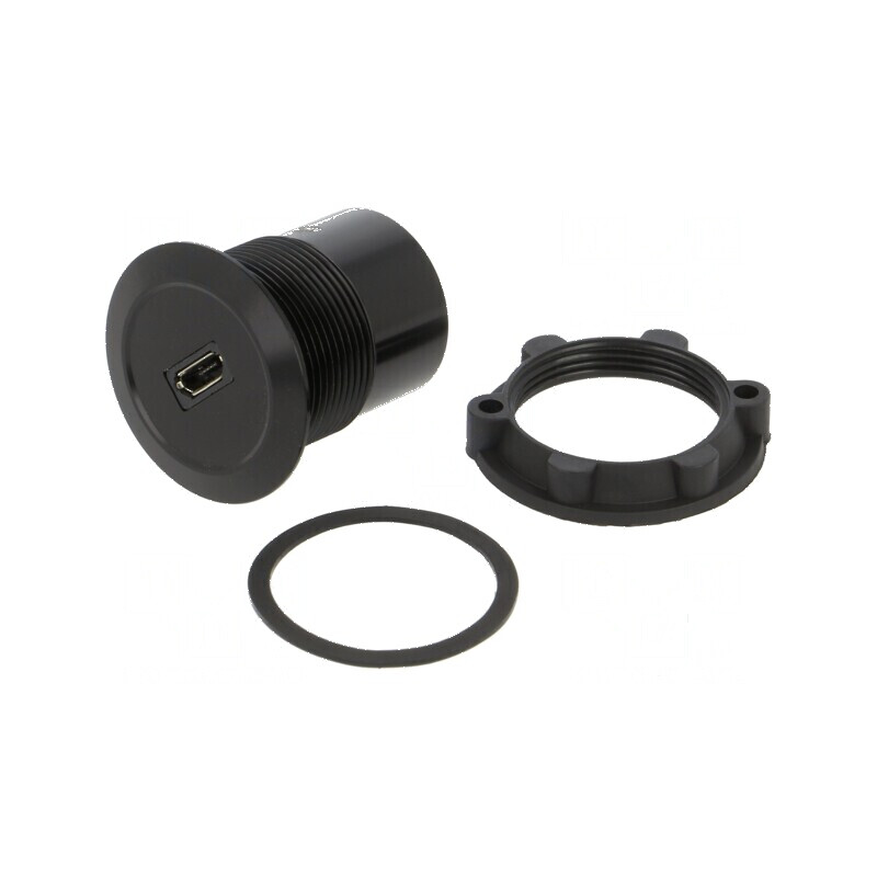 Adaptor USB pentru montare pe panou | Electronic-mag.ro | Componente Electronice