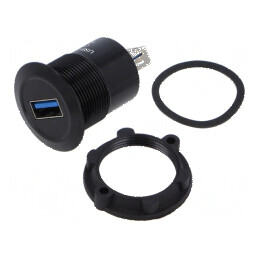 Adaptor USB A soclu, USB 3.0 Filet: M22 | Electronic-mag.ro | Componente Electronice