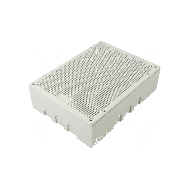 Carcasă montare pe perete gri deschis - Suport perete pentru dispozitive | Electronic-mag.ro | Componente Electronice