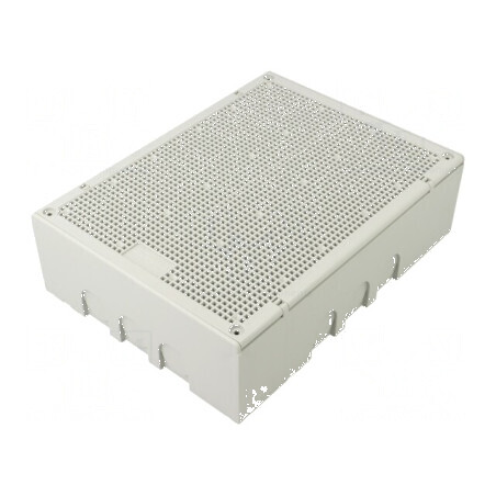 Carcasă montare pe perete gri deschis - Suport perete pentru dispozitive | Electronic-mag.ro | Componente Electronice