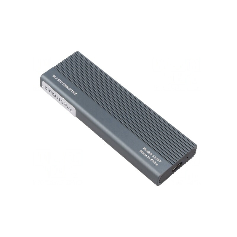 Extensie de stocare rapida SATA III USB C - Carcasă hard discuri M.2 PnP | Electronic-mag.ro | Componente Electronice