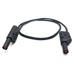 Cablu de măsurare 32A mufă banană 4 mm din ambele părţi | Electronic-mag.ro | Componente Electronice