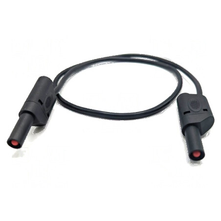 Cablu de măsurare 32A mufă banană 4 mm din ambele părţi | Electronic-mag.ro | Componente Electronice