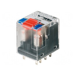 Releu electromagnetic 3PDT - 24VDC - 10A | Electronic-mag.ro | Componente Electronice