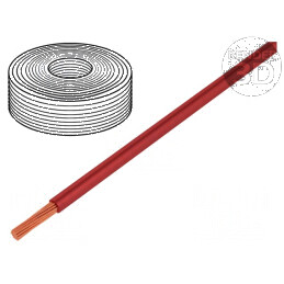 Cablu LiY litat Cu PVC roşu 50m | Electronic-mag.ro | Componente Electronice