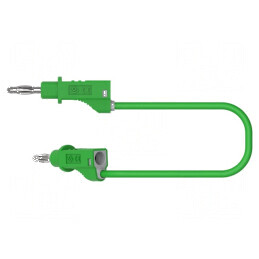 Cablu de măsurare 60VDC 30VAC 36A verde | Electronic-mag.ro | Componente Electronice