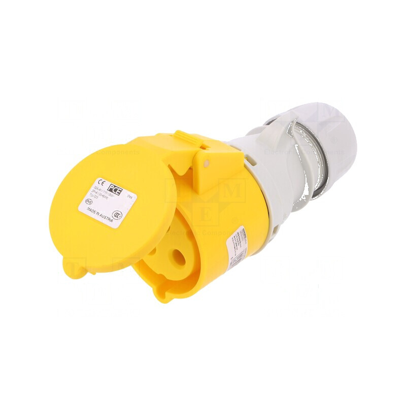Conector AC 32A 110VAC IEC 60309 IP44 | Electronic-mag.ro | Componente Electronice