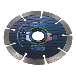 Disc de tăiere diamantat 125mm | Electronic-mag.ro | Componente Electronice