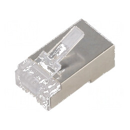 Conector RJ45 Cat 5e ecranat | Electronic-mag.ro | Componente Electronice