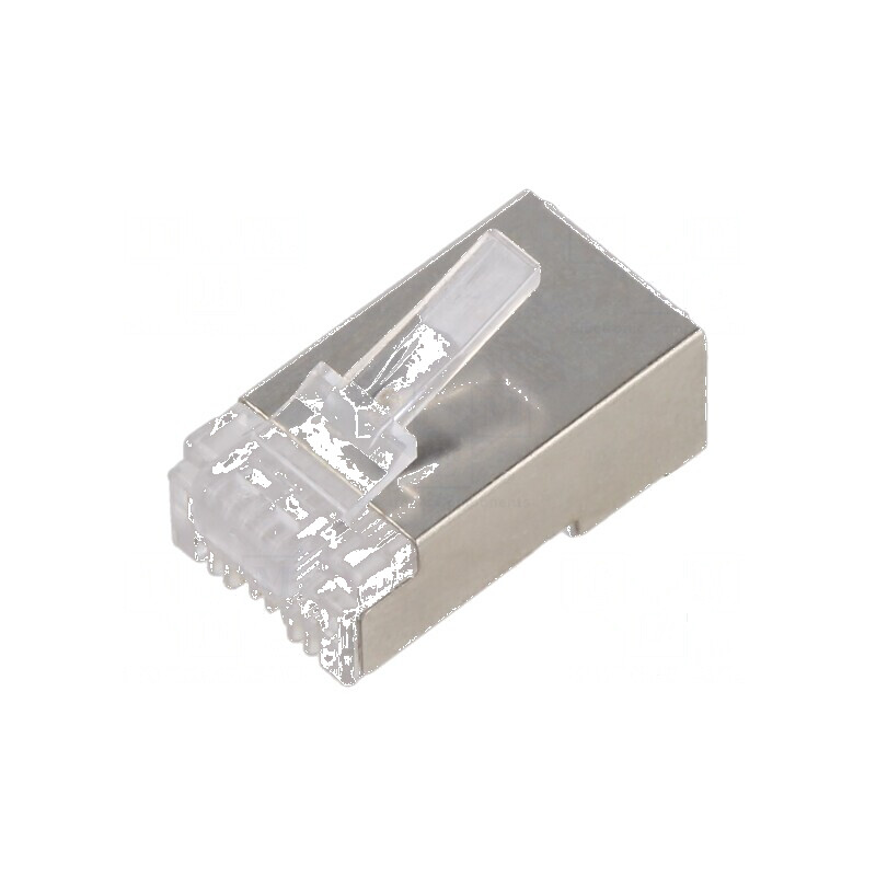 Conector RJ45 Cat 5e ecranat | Electronic-mag.ro | Componente Electronice