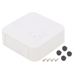 Carcasă cu panou alb IP40 | Electronic-mag.ro | Componente Electronice