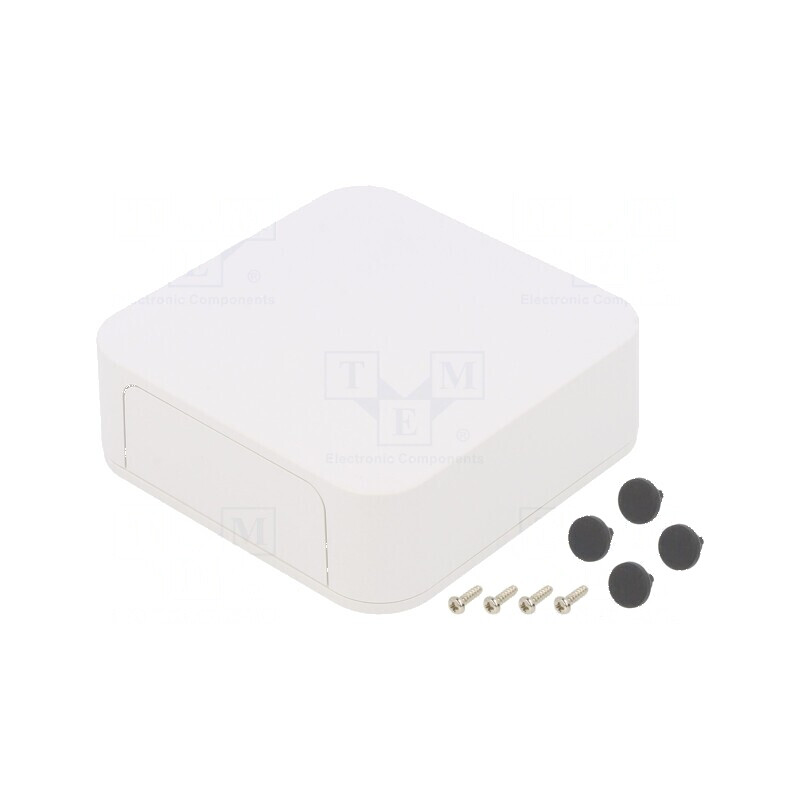 Carcasă cu panou alb IP40 | Electronic-mag.ro | Componente Electronice