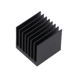 Radiator extrudat cu aripioare BGA neagră | Electronic-mag.ro | Componente Electronice
