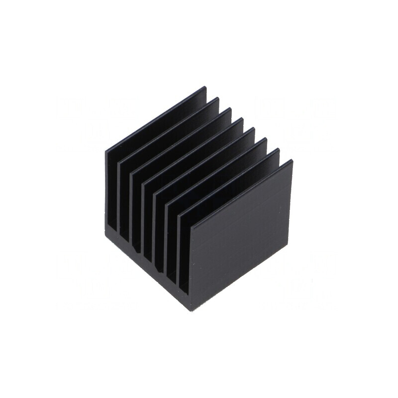 Radiator extrudat cu aripioare BGA neagră | Electronic-mag.ro | Componente Electronice