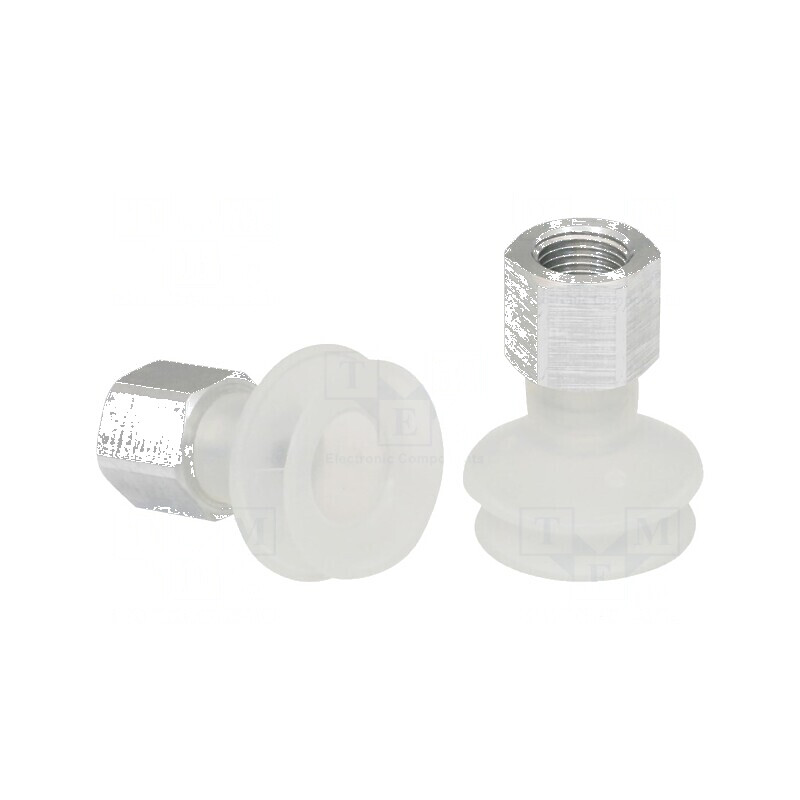 Ventuză cu diametru de 22mm, filet G1/8, duritate Shore 55 - 1,4cm3: Ventuză cu diametru de 22mm | Electronic-mag.ro | Componente Electronice