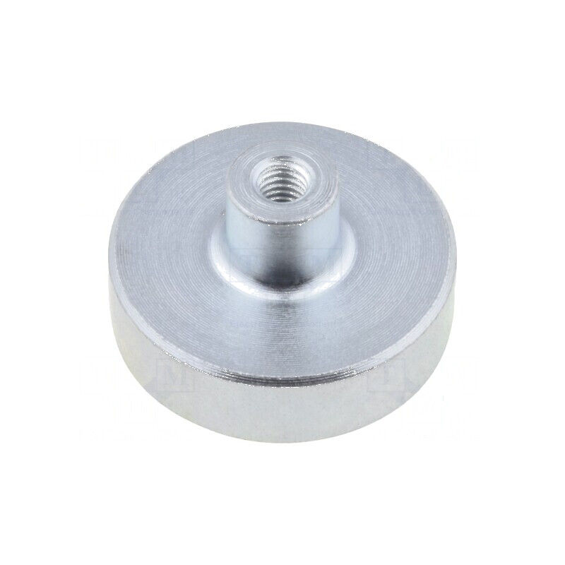 Magnet neodim Ø25mm 200N fixare oţel 7mm | Electronic-mag.ro | Componente Electronice
