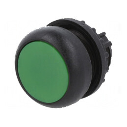 Comutator acţionat prin apăsare 22mm cu 2 poziţii verzi | Electronic-mag.ro | Componente Electronice