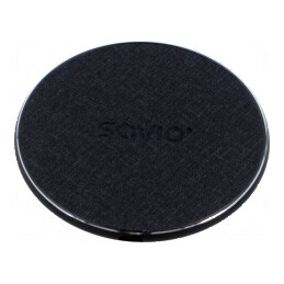 Încărcător inductiv neagră Qi 15W | Electronic-mag.ro | Componente Electronice